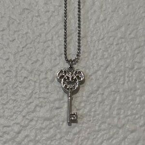Ornate Disney Key Necklace